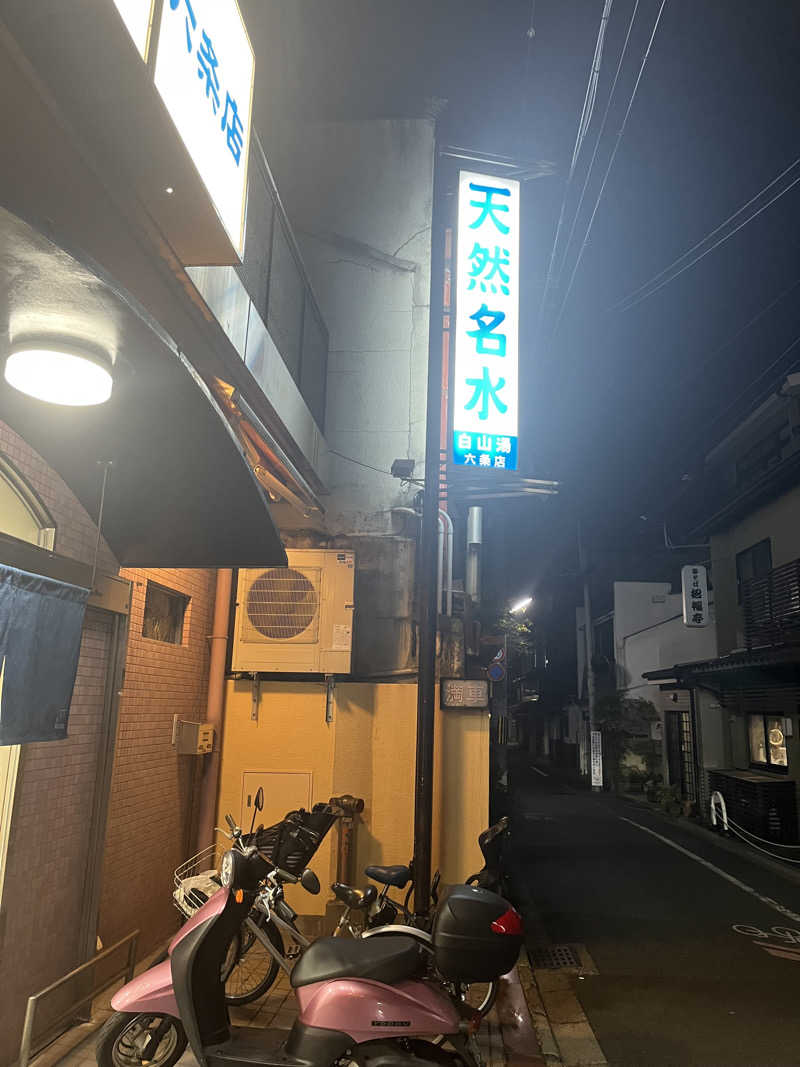 daiさんの白山湯 六条店のサ活写真