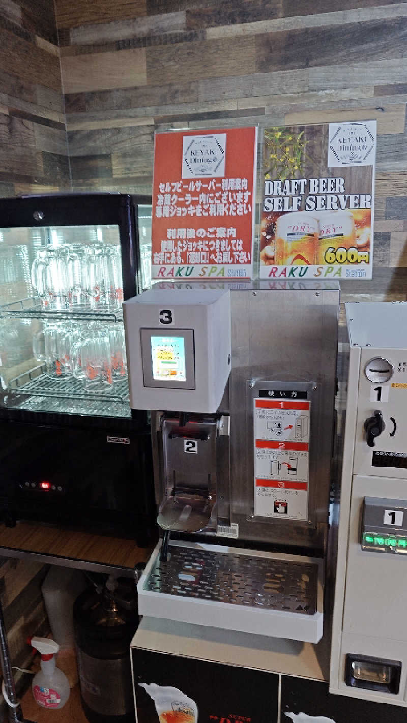 じゅんちさんのRAKU SPA Station 府中のサ活写真