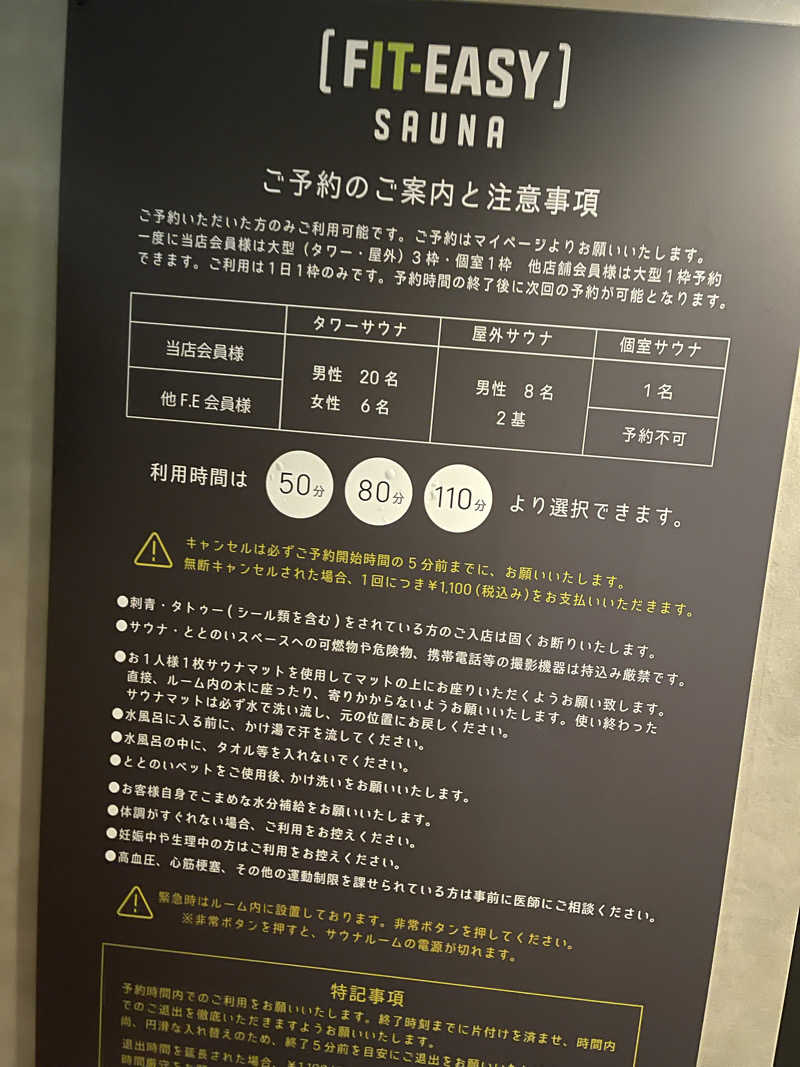 へうぉんさんのフィットイージー 岐阜正木店のサ活写真