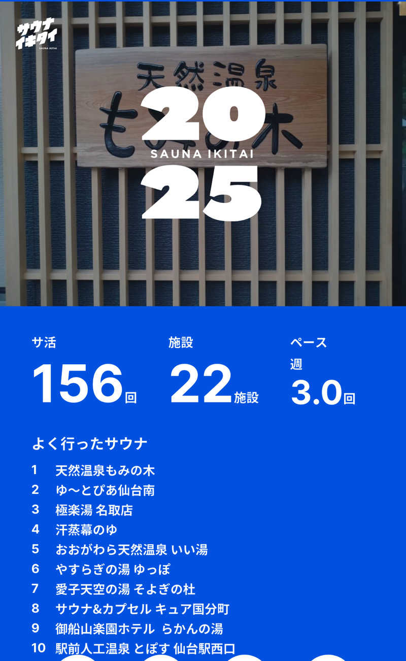 田舎サウナーさんの汗蒸幕のゆのサ活写真