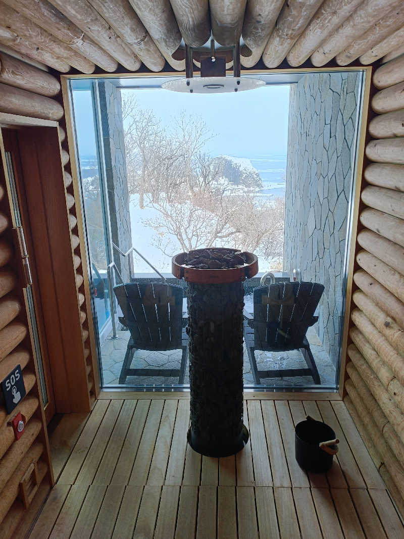 ウニッ娘さんの知床夕陽のあたる家 ONSEN HOSTELのサ活写真