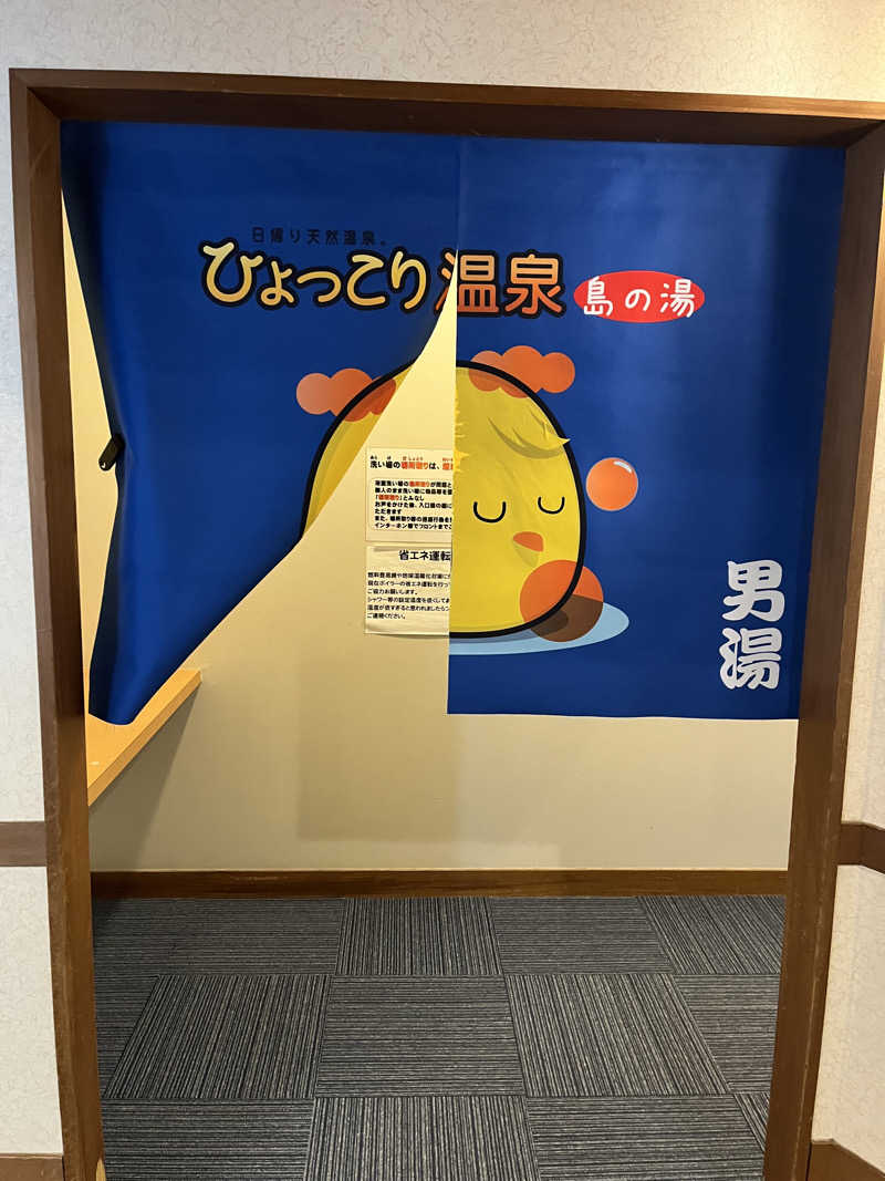 ピスタチオさんのひょっこり温泉 島の湯のサ活写真