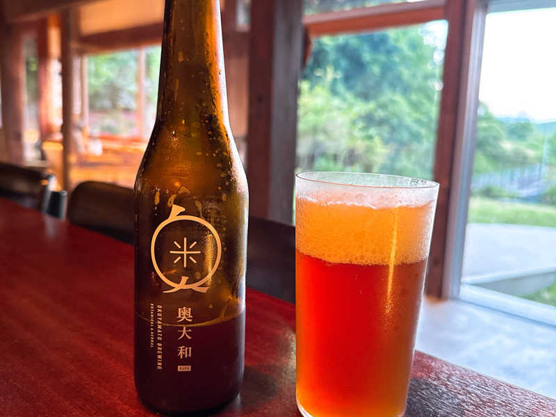 奥大和ビール（ハーバルエール）