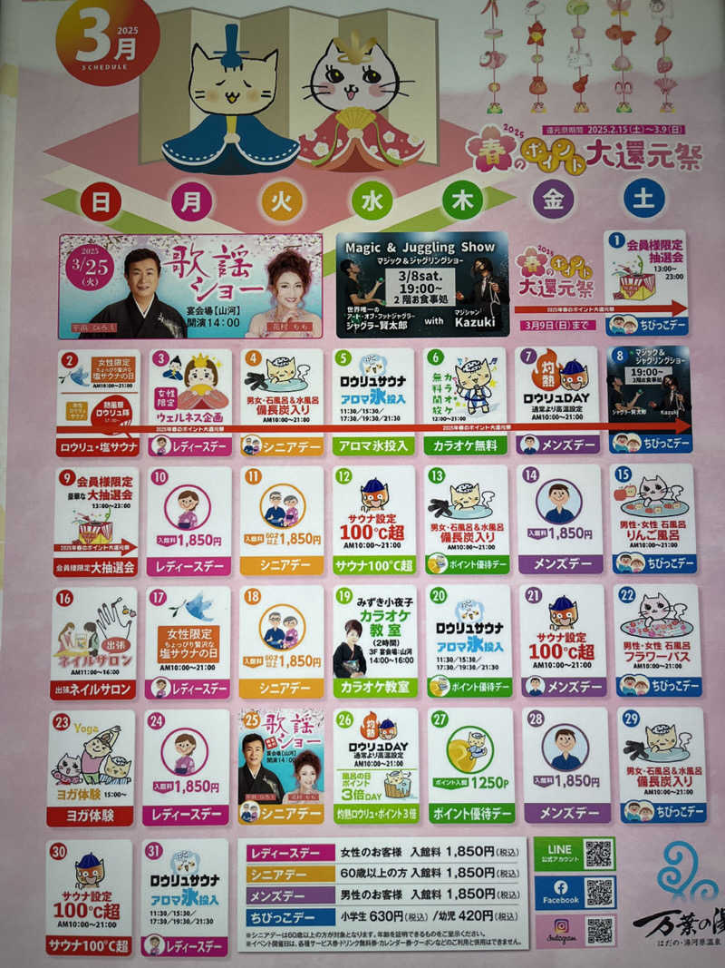 ちいかさんのはだの・湯河原温泉 万葉の湯のサ活写真