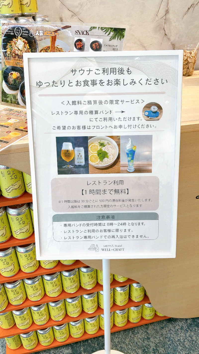 mikoさんのサウナメッツァ 大井町トラックスのサ活写真