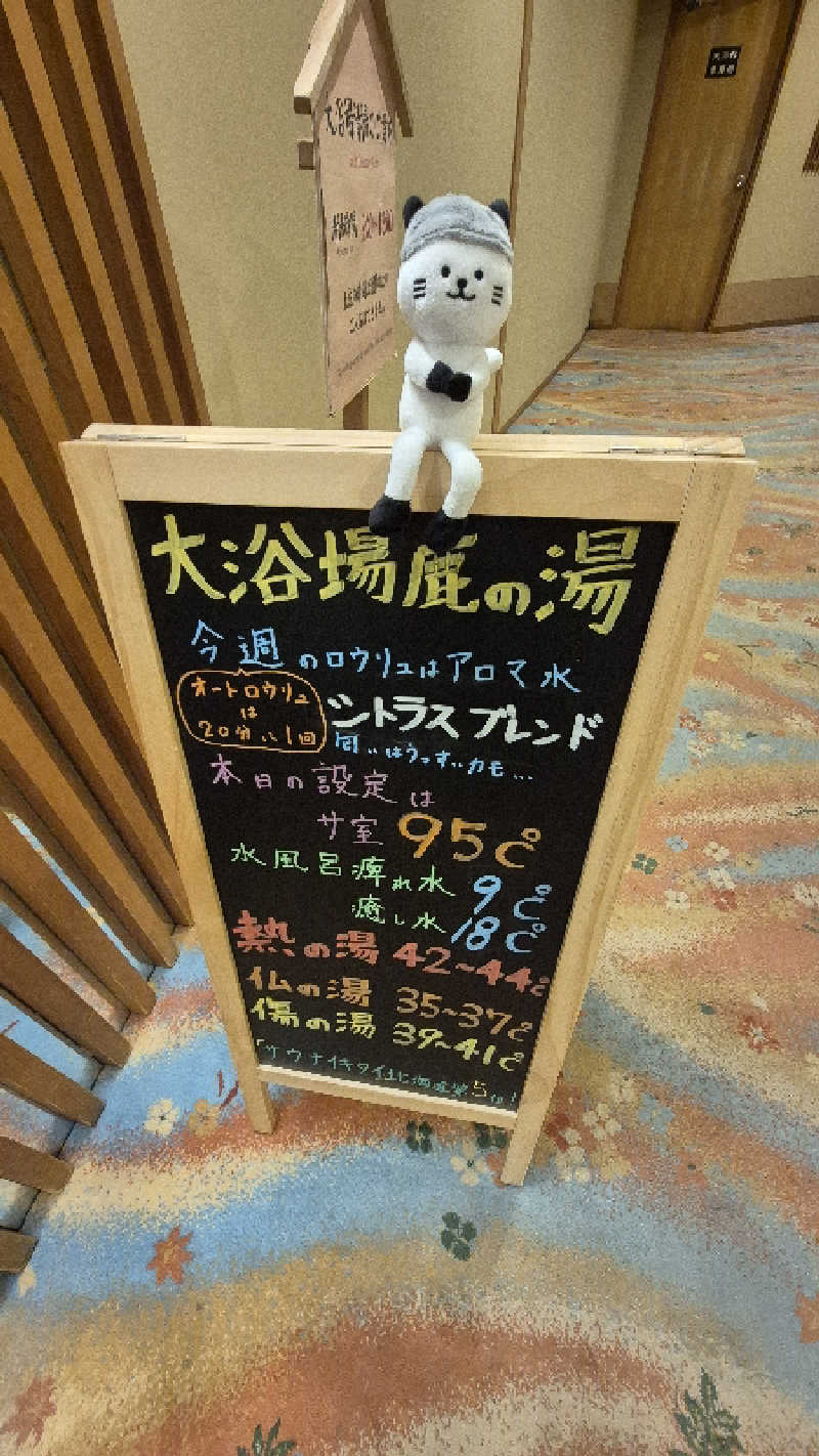 サンタマリア(ｱｰﾁの住人)さんの定山渓 鹿の湯のサ活写真