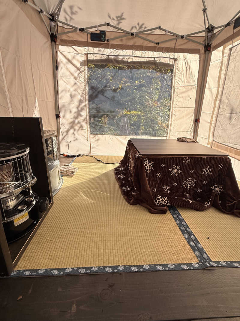 サウナ大好きケロヨンさんの道志川サウナのサ活写真