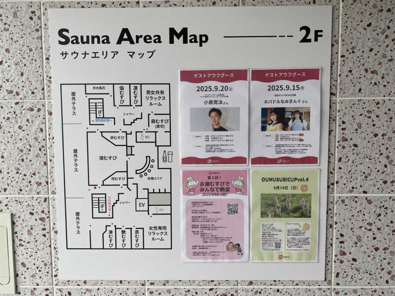 オソジーコーナーさんの常総ONSEN&SAUNA お湯むすびのサ活写真