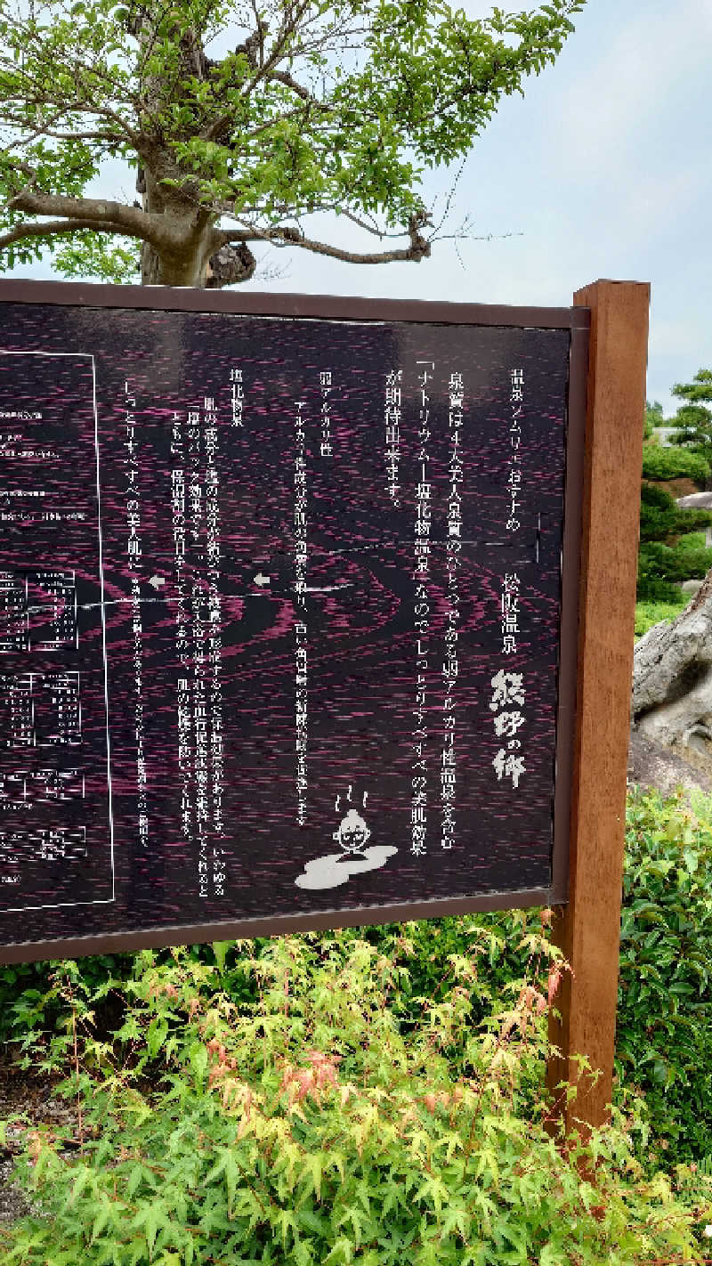 タロシンスパさんの松阪温泉熊野の郷のサ活写真