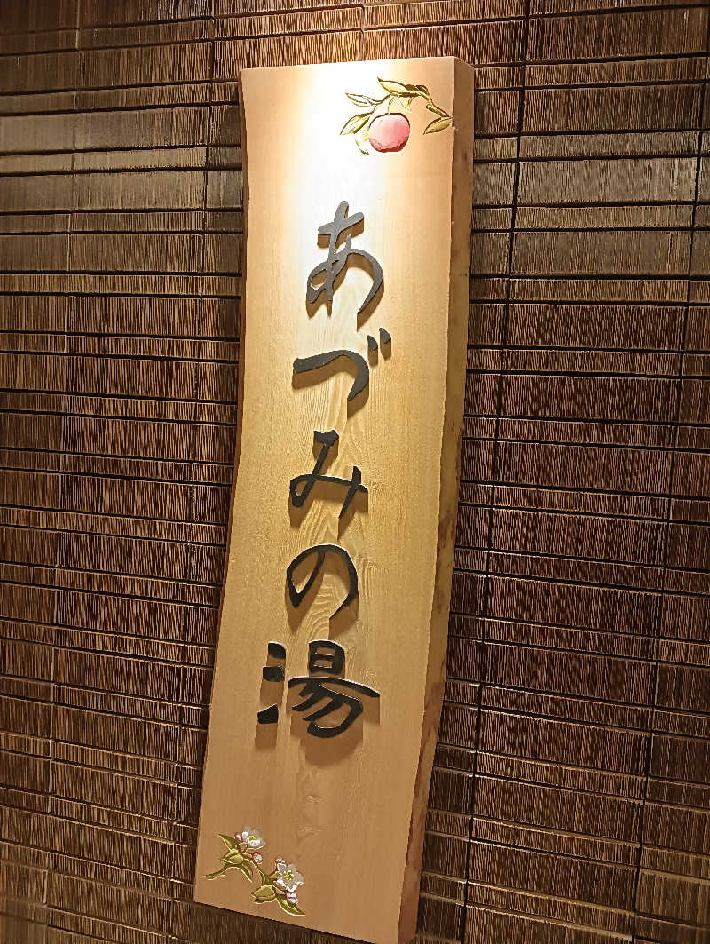 田神さんの天然温泉 あづみの湯 御宿 野乃 松本のサ活写真