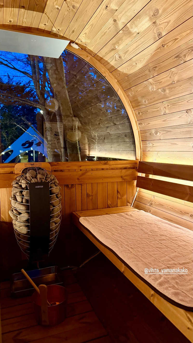 マヨネーズさんのヴィヒタ 山中湖のサ活写真