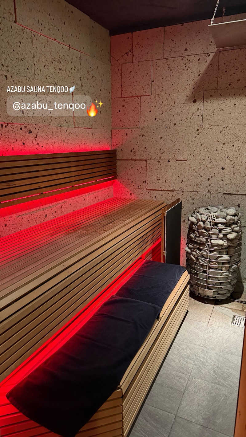 マヨネーズさんのAZABU SAUNA TENQOOのサ活写真