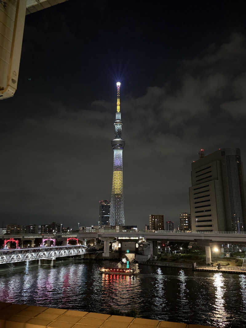 火の鳥Zさんの展望大浴場あさひ湯ドーミーインEXPRESS浅草のサ活写真
