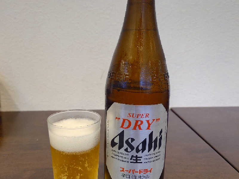 瓶ビール（アサヒ スーパードライ）