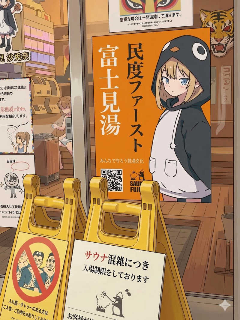 かずみさんの富士見湯のサ活写真