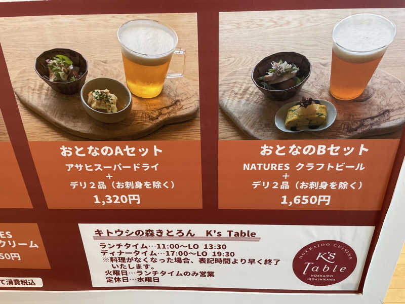 サカスさんのキトウシの森きとろんのサ活写真