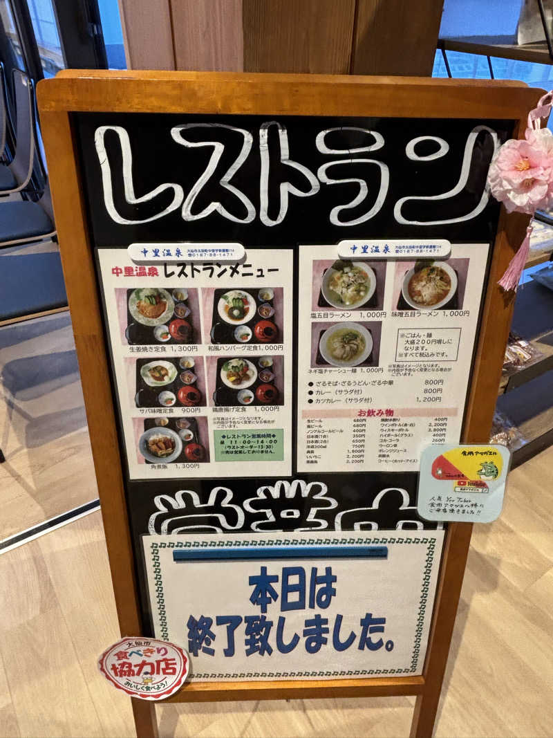 Ryujiさんの中里温泉のサ活写真