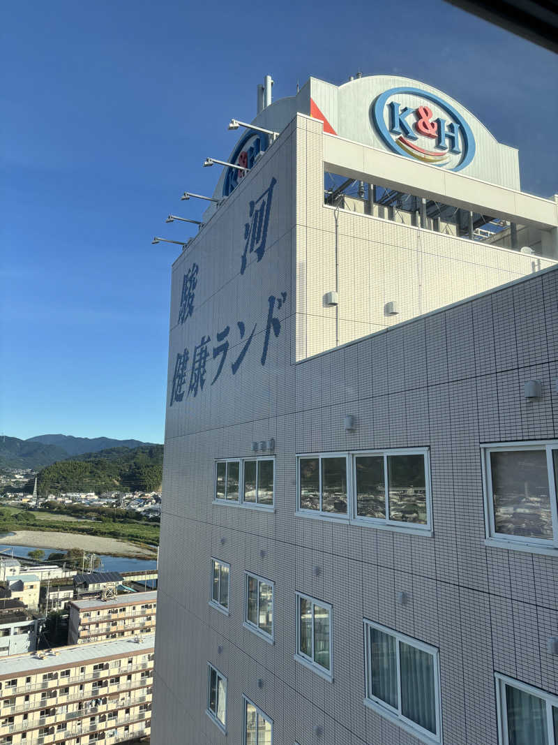 むらさきくまモンさんの駿河健康ランドのサ活写真