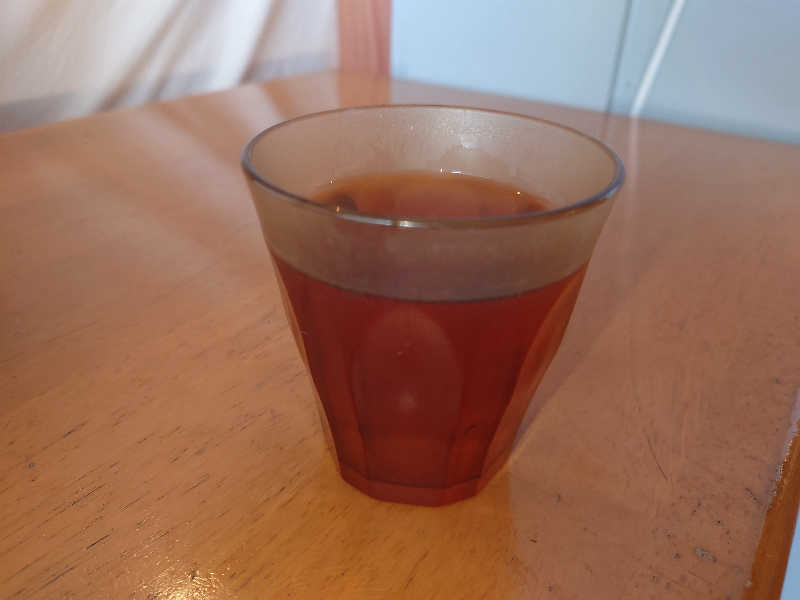 何かハーブのドリンク