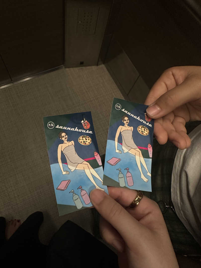 のあまるさんのsaunahouseのサ活写真