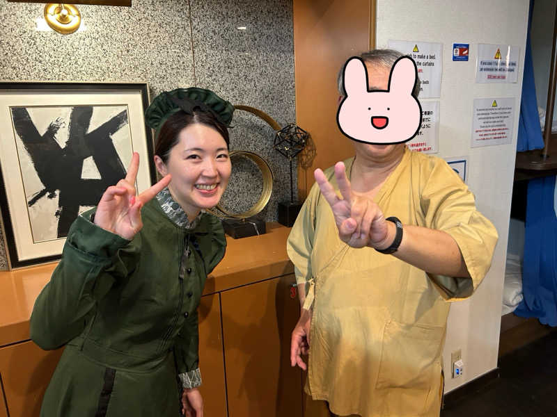 ハジメ（影の男爵）さんの上野ステーションホステル オリエンタル2のサ活写真