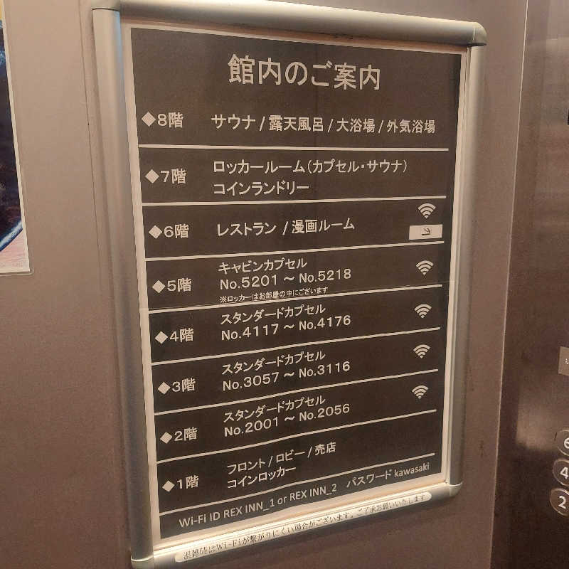 えいちゃんさんのレックスイン川崎のサ活写真