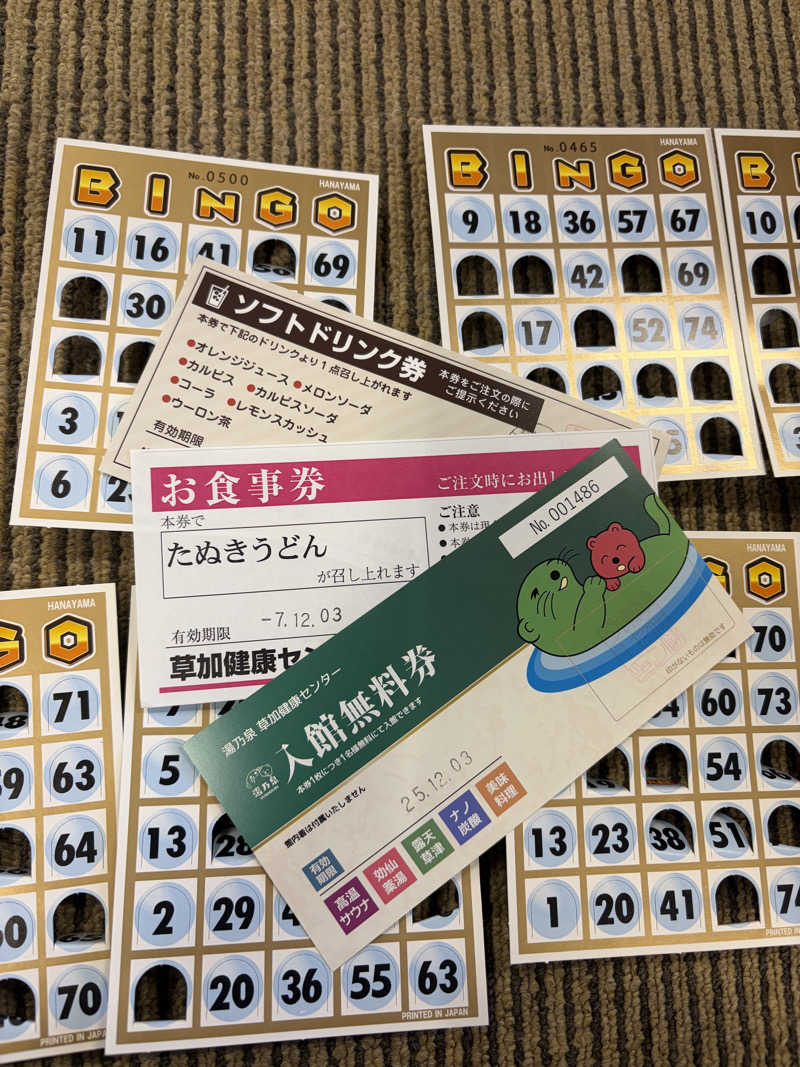 なつこさんの湯乃泉 草加健康センターのサ活写真