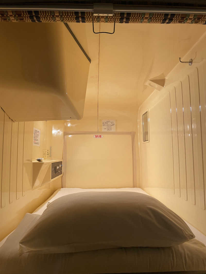 みーちん٩( 'ω' )وさんのカプセルホテル ファミーのサ活写真