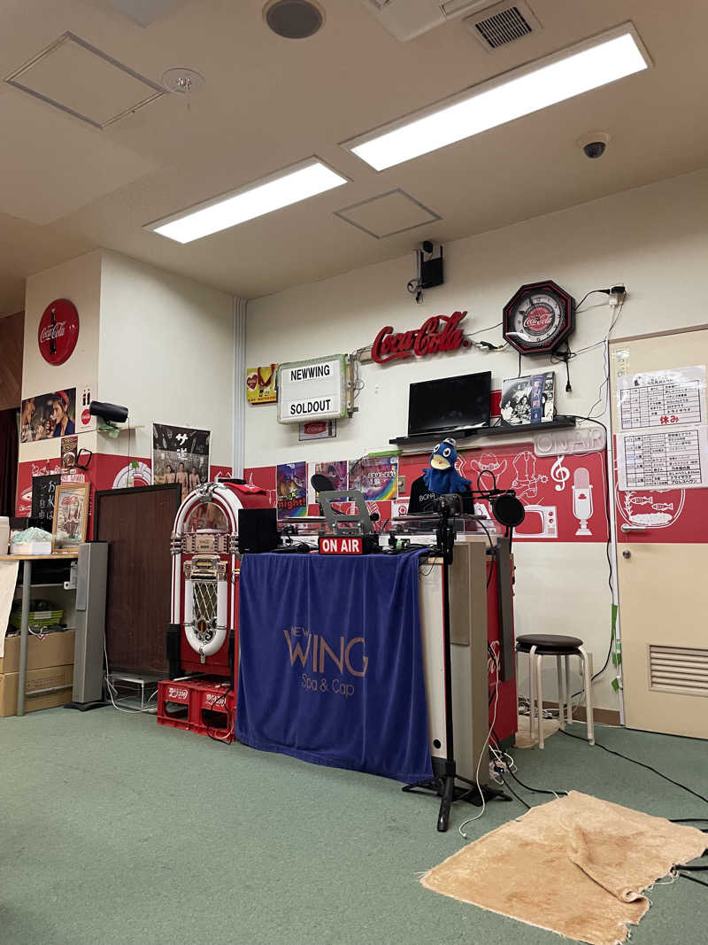 みーちん٩( 'ω' )وさんのスパ&カプセル ニューウイングのサ活写真