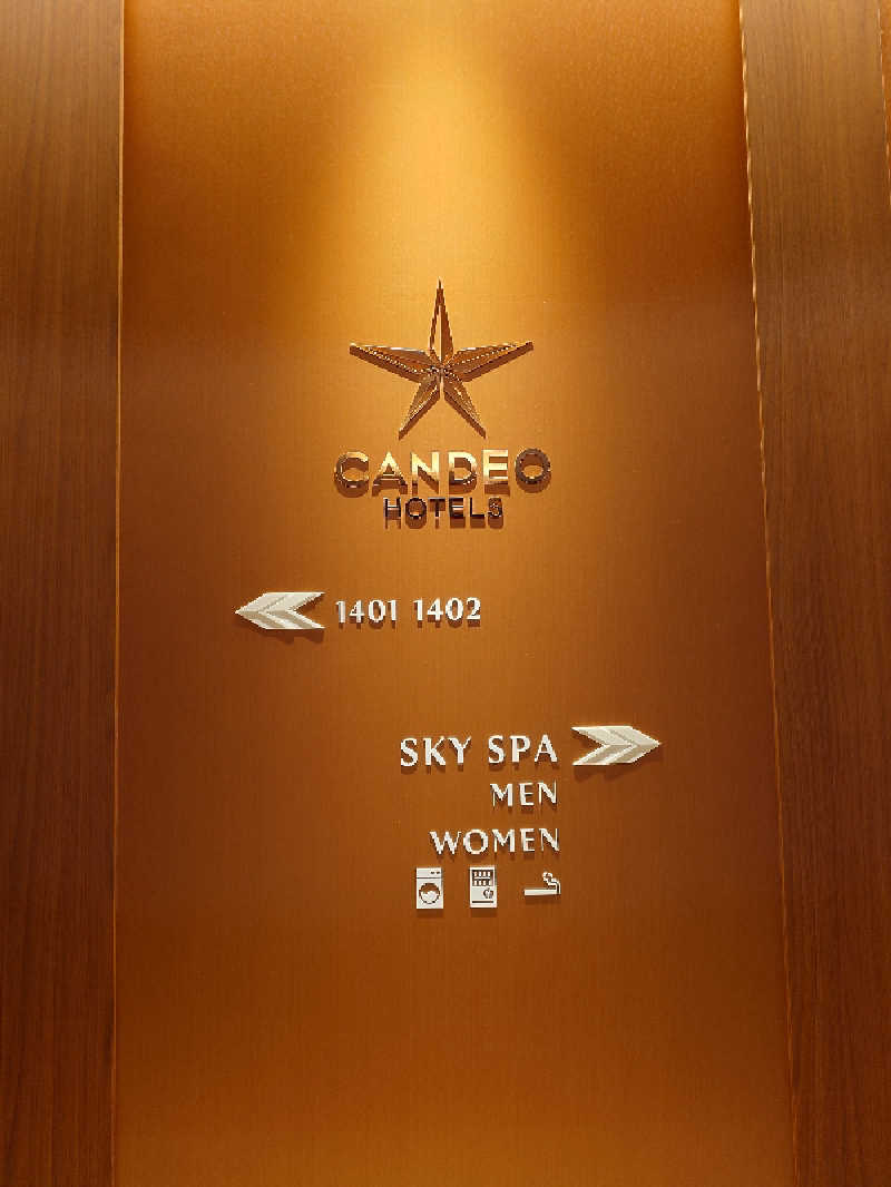 サウナ住まいのタヌキさんのカンデオホテルズ大宮のサ活写真