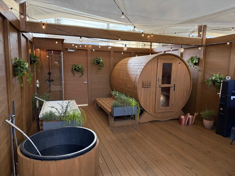 おにくちゃんさんのプライベート駅サウナ ととの場のサ活写真