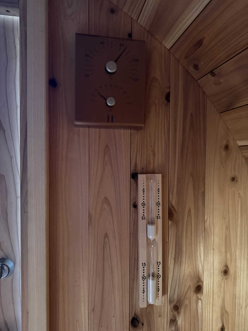 おにくちゃんさんのプライベート駅サウナ ととの場のサ活写真