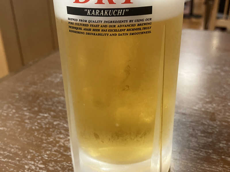 生ビール(大)
