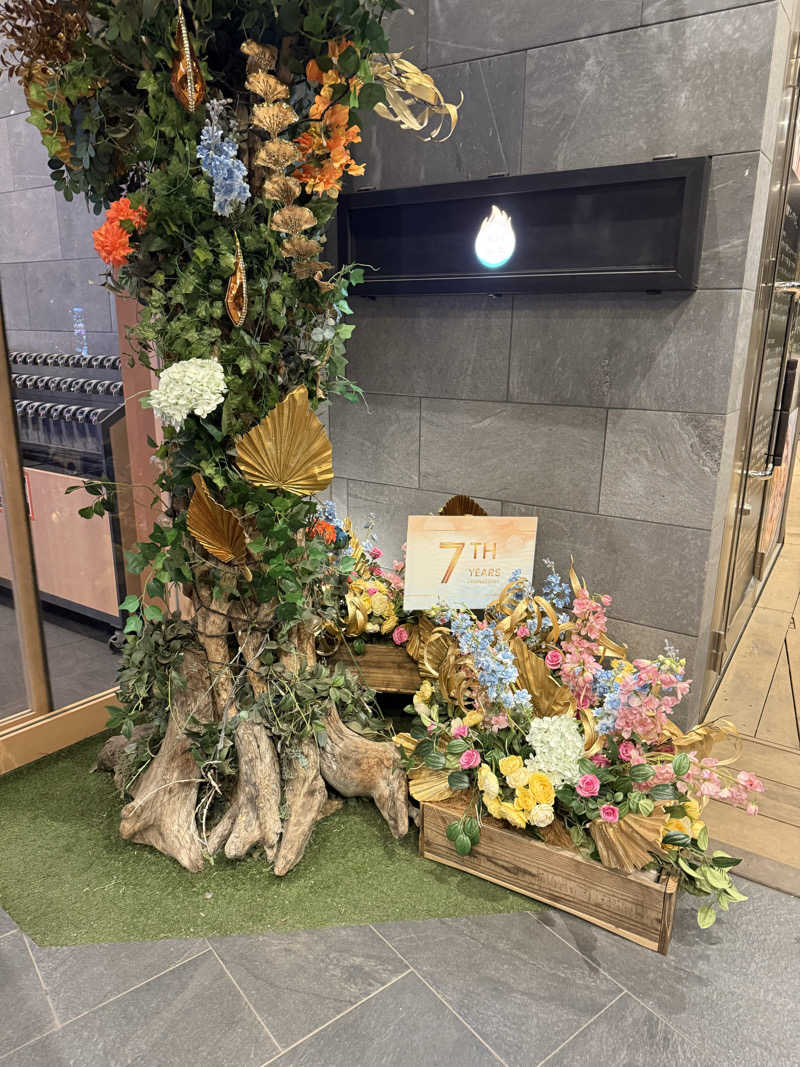 あちゅさんのスパジアムジャポンのサ活写真