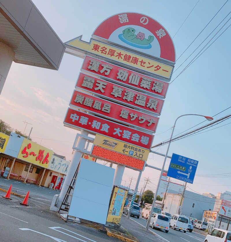 もぴこさんの湯の泉 東名厚木健康センターのサ活写真