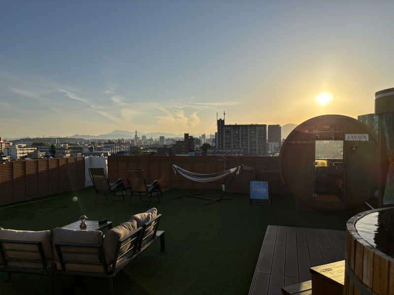 サウナベアーKさんのROOFTOP SAUNA 空園のサ活写真