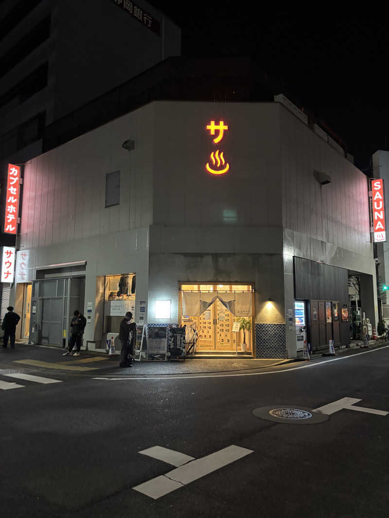 サウナベアーKさんの泊まれるサウナ屋さん 品川サウナのサ活写真