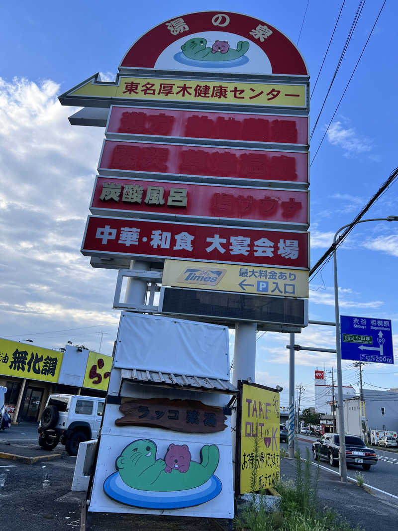 だり柳さんさんの湯乃泉 東名厚木健康センターのサ活写真