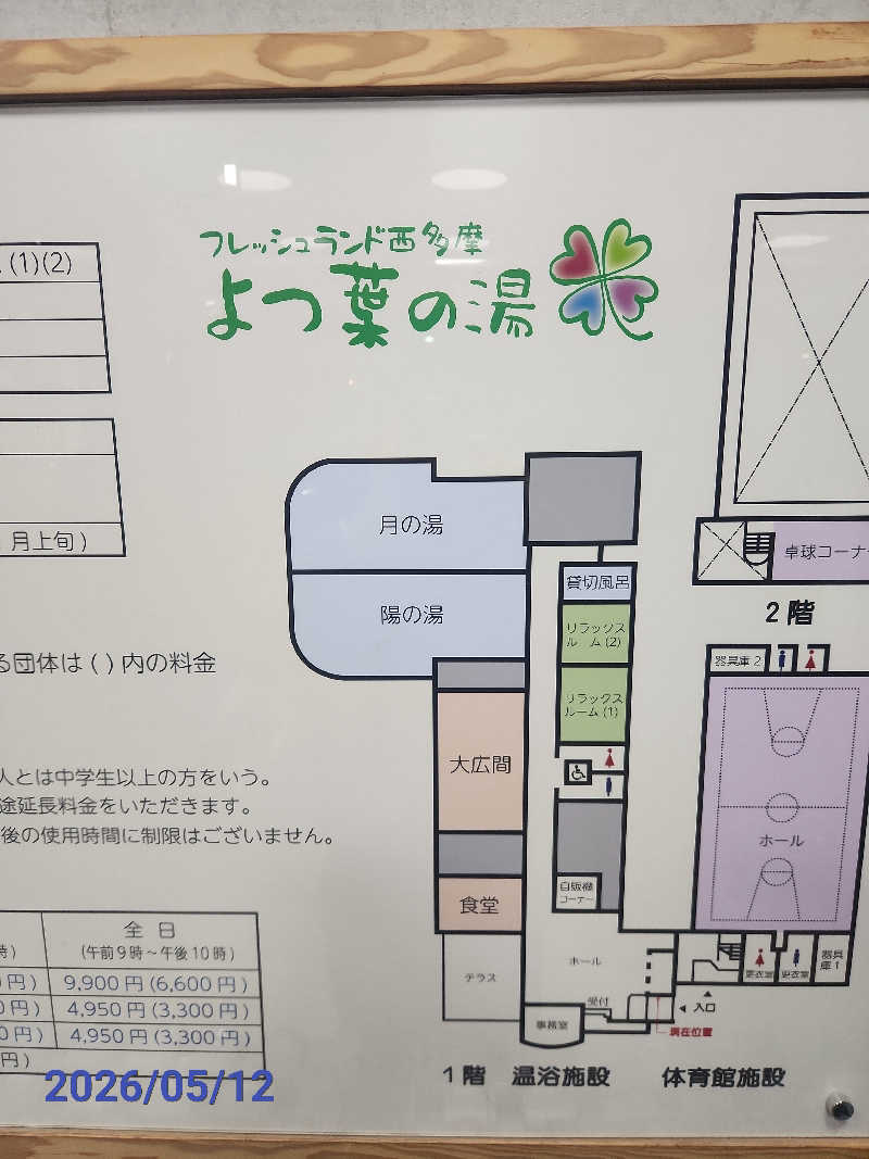 MAKOさんのフレッシュランド西多摩 よつ葉の湯のサ活写真