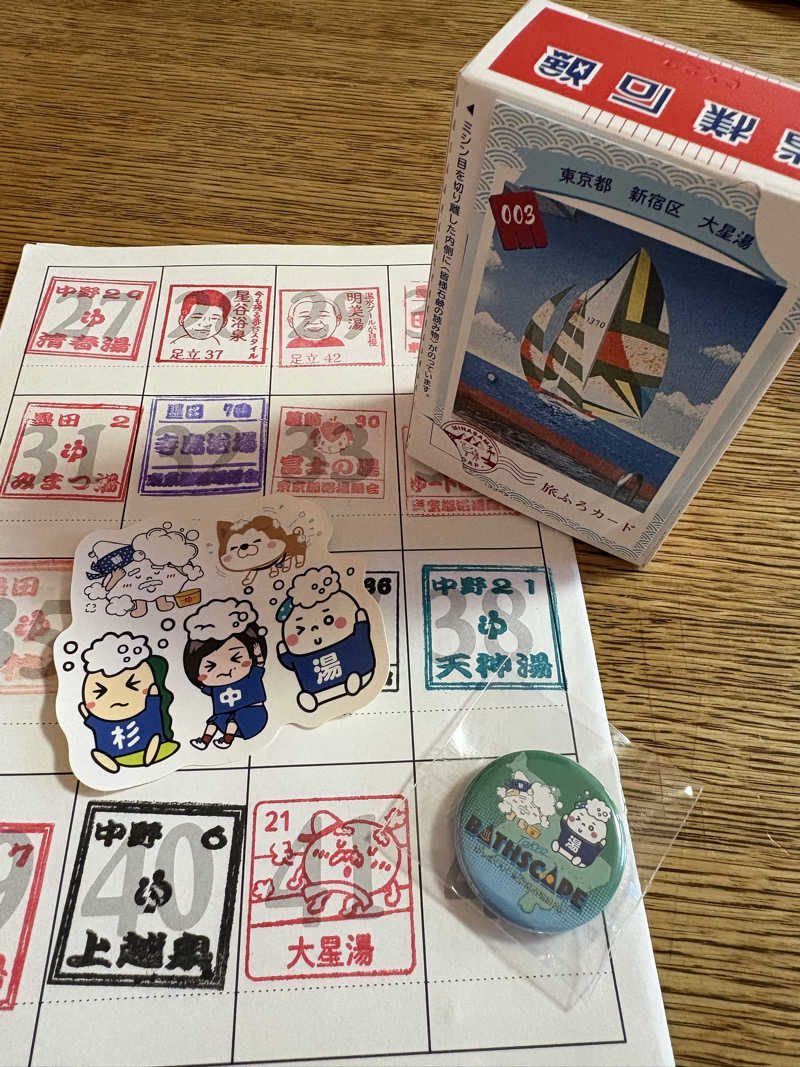 顔ハメは絶対やるのよさんの大星湯のサ活写真