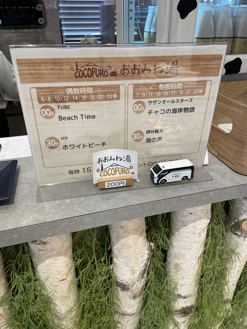 アサさんのCOCOFURO おおみね湯のサ活写真