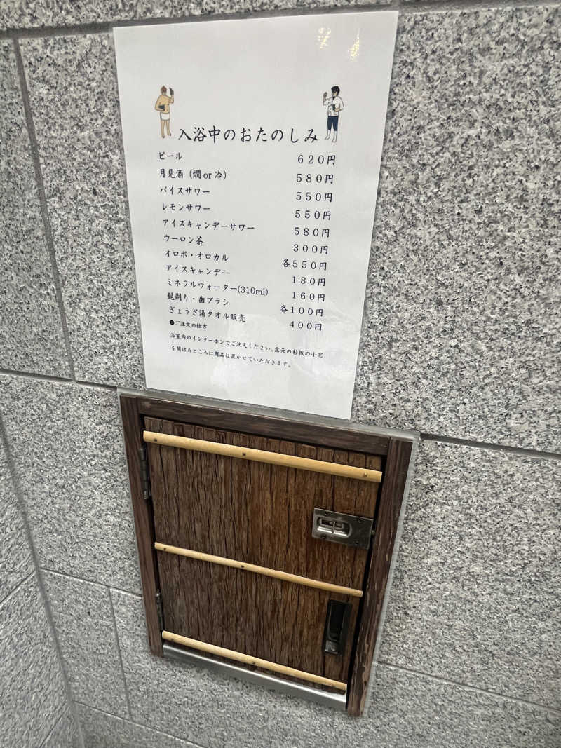 サウなぼりんさんのぎょうざ湯のサ活写真
