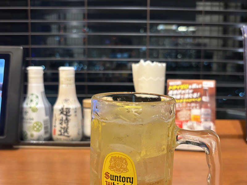 ハイボールと景色