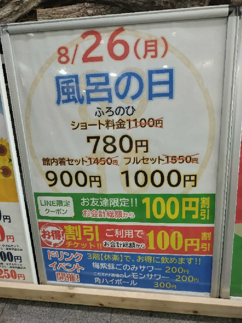 ひろみさんの薬湯市原店のサ活写真