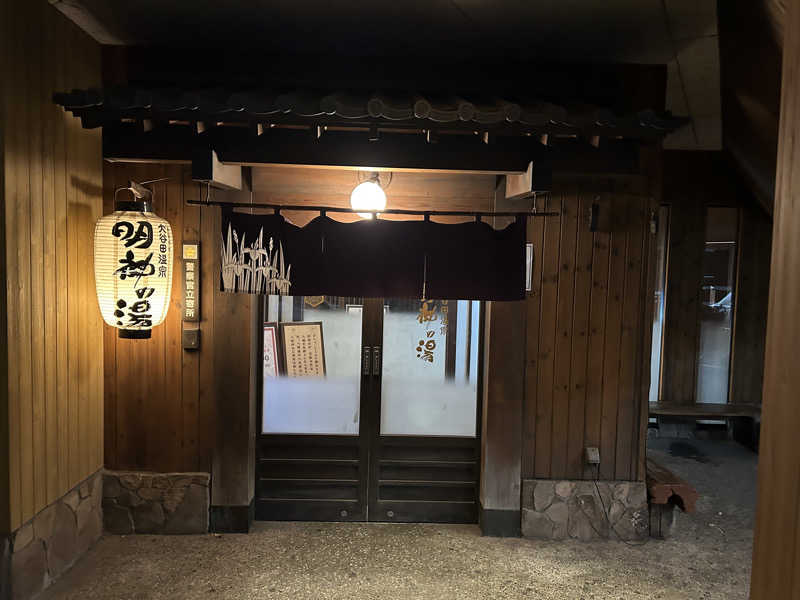 もっさんさんの大谷田温泉 明神の湯のサ活写真