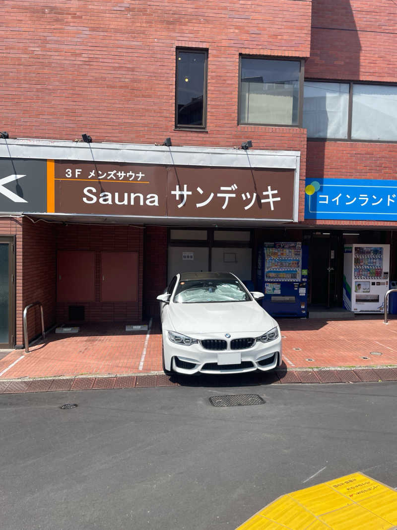 着地さんのsaunaサンデッキのサ活写真