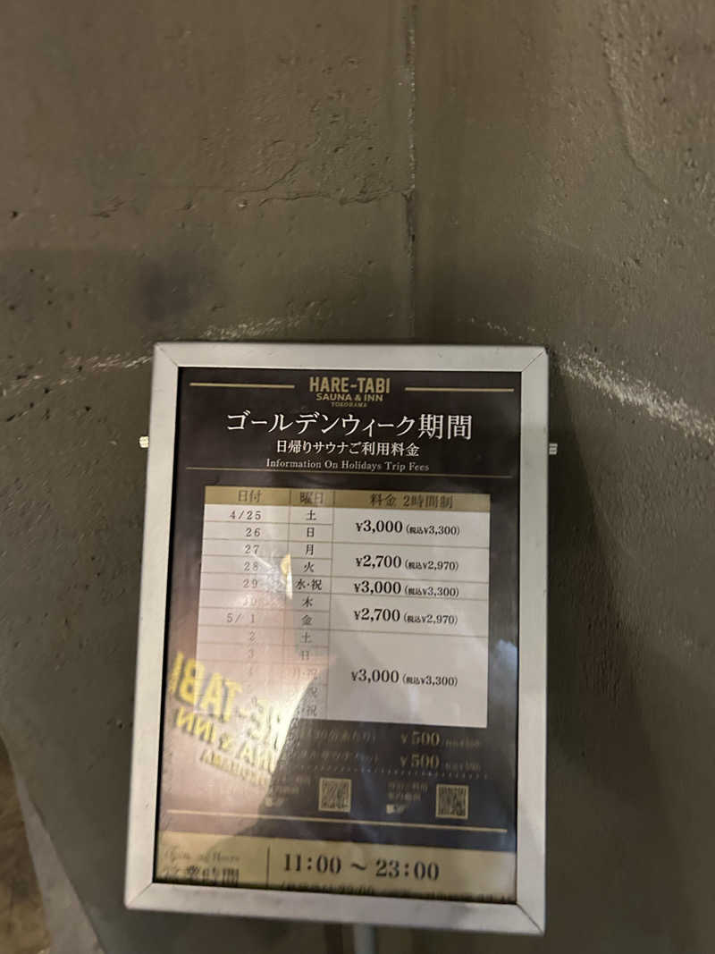 北斗のケンシロウ(職業:救世主？)さんのHARE-TABI SAUNA&INNのサ活写真