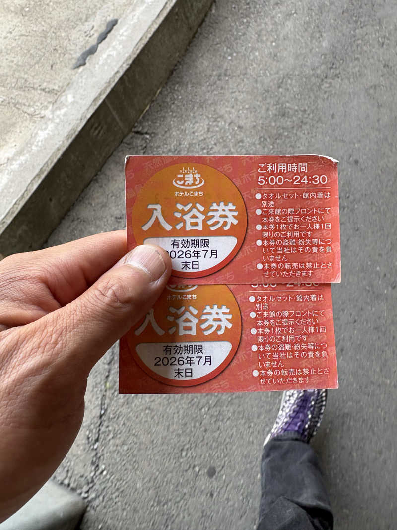 セイちゃん／会社経営しながら資産形成さんの天然温泉 ホテルこまちのサ活写真