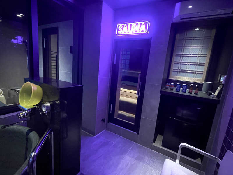 Mさんの時のホテルのサ活写真