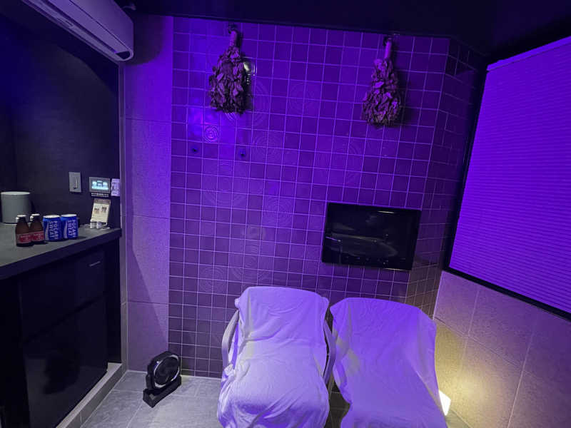 Mさんの時のホテルのサ活写真